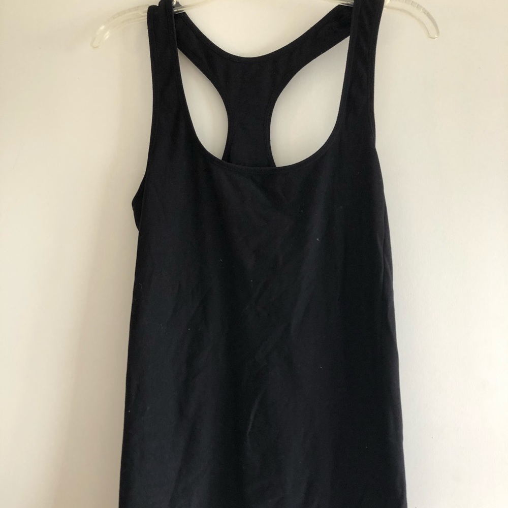 Black Razorback exercise tank top